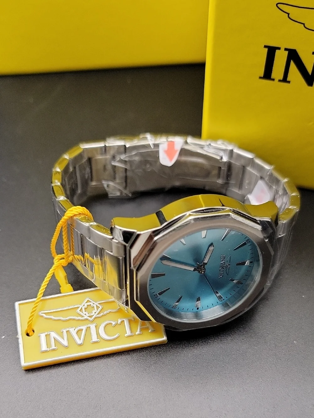 NEW 48912 Invicta Speedway Dominus Men's Watch 42mm Tiffany Blue Dial Turquoise